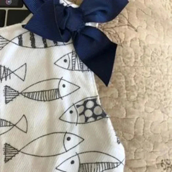 "Newness" Summer Dress Child- Fish - Picture 3 of 5